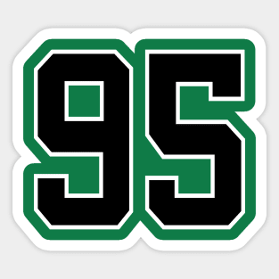 Number 95 Sticker